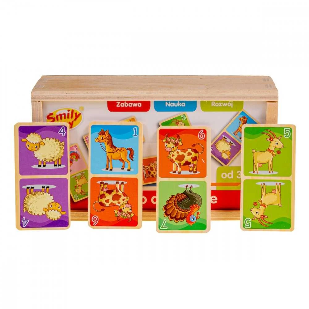 SMILY PLAY SPW83591 Medinis Domino ūkis