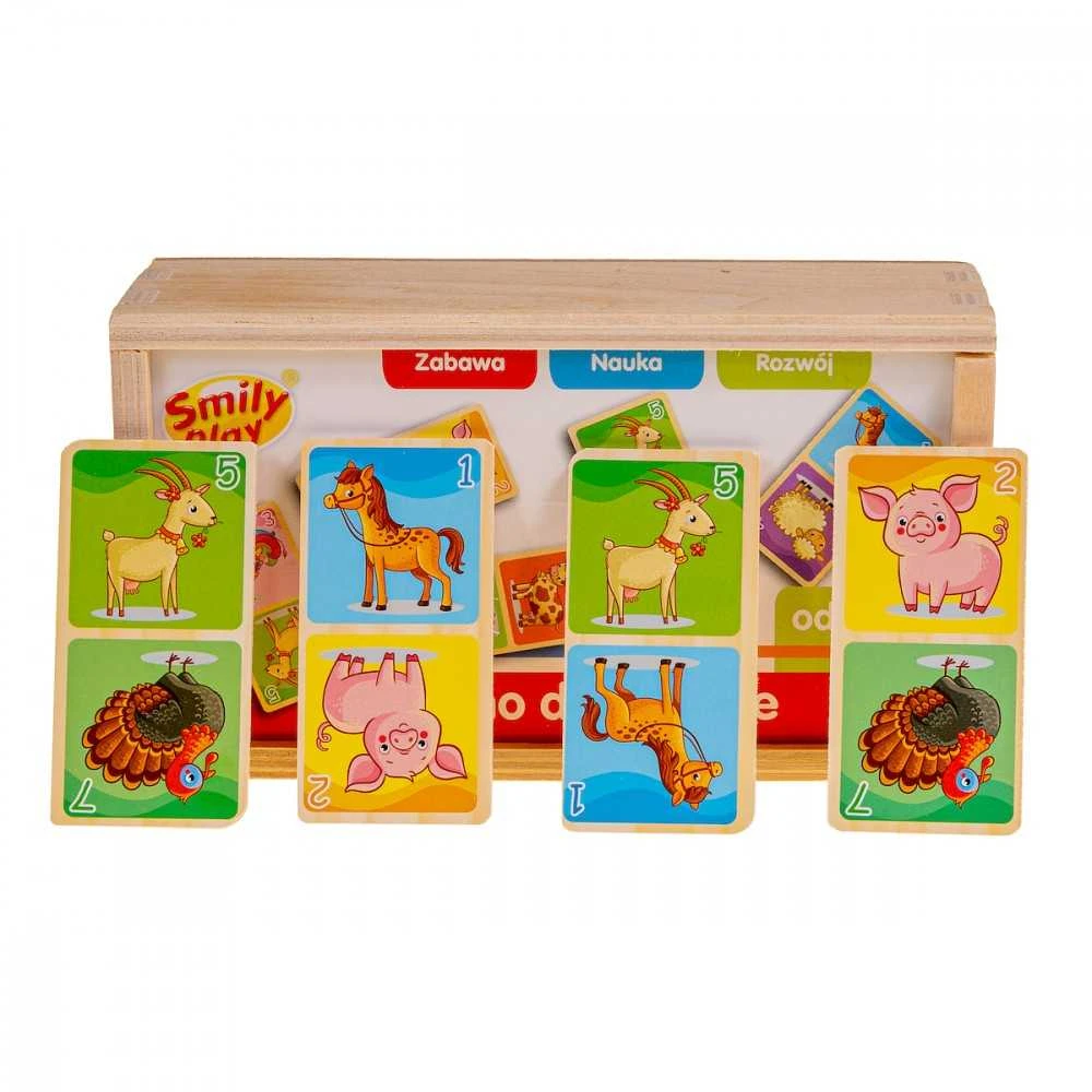 SMILY PLAY SPW83591 Medinis Domino ūkis