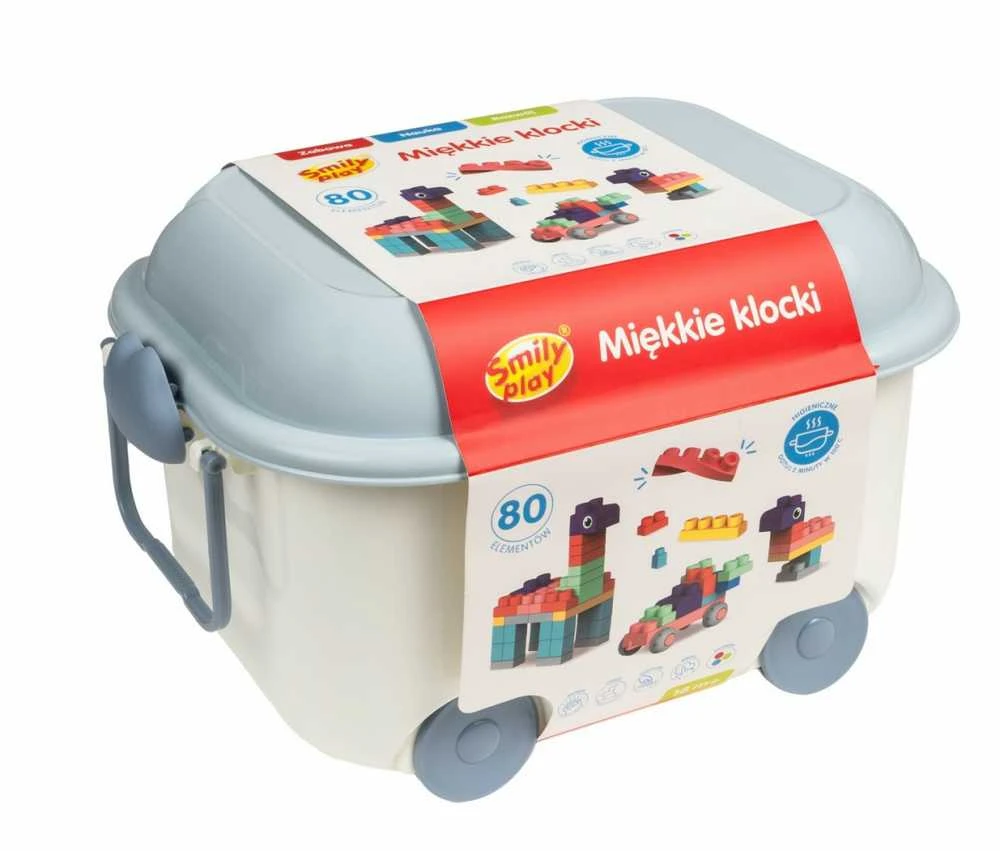 Anek Smily Play Minkštos kaladėlės 80 vnt SmilyPlay SP84942 49429