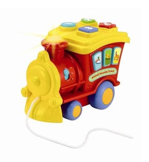 Anek SMILY PLAY 000677 Lokomotyvą traukiantis žaislas