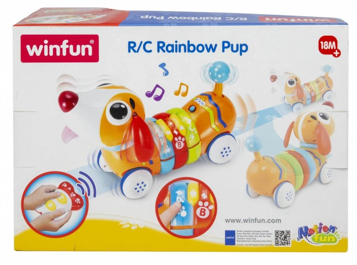 Smily Interaktyvus nuotoliniu būdu valdomas šuniukas WinFun