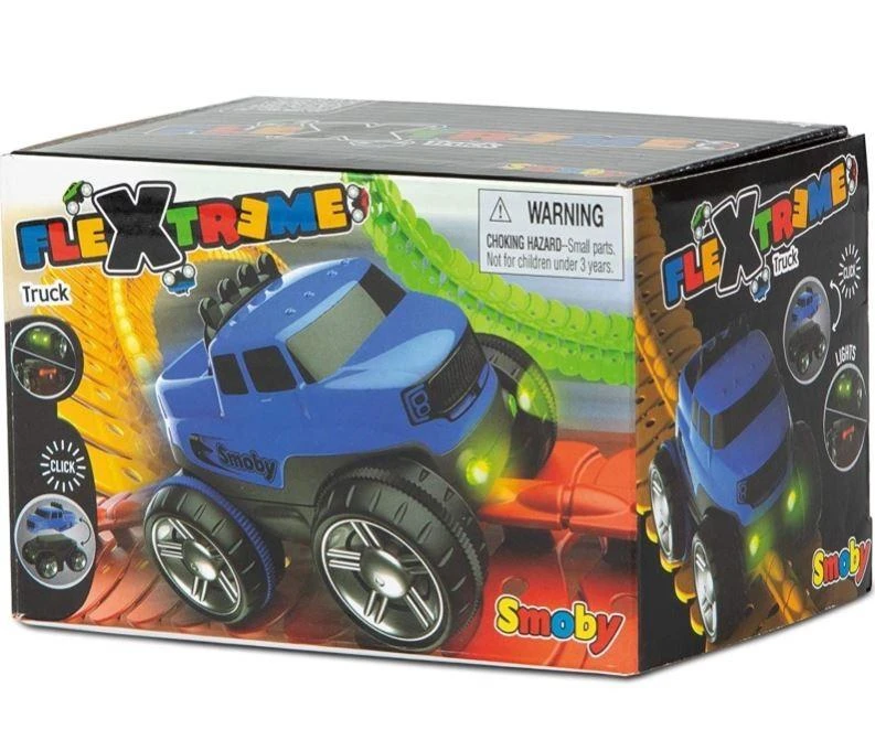 „Smoby Flextreme“ automobilis su šviesa į trasą