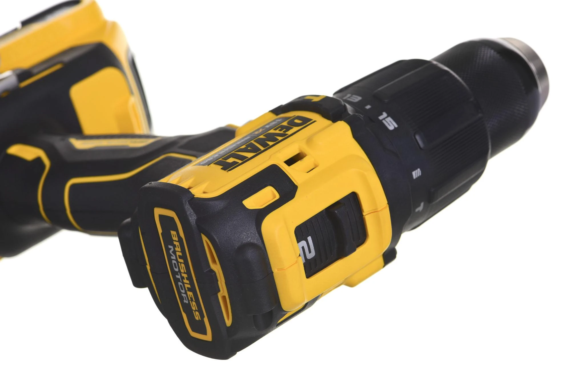 Dewalt 18V XR Kompaktiškas bešepetėlinis smūginis suktuvas-gręžtuvas DCD709D2T-QW