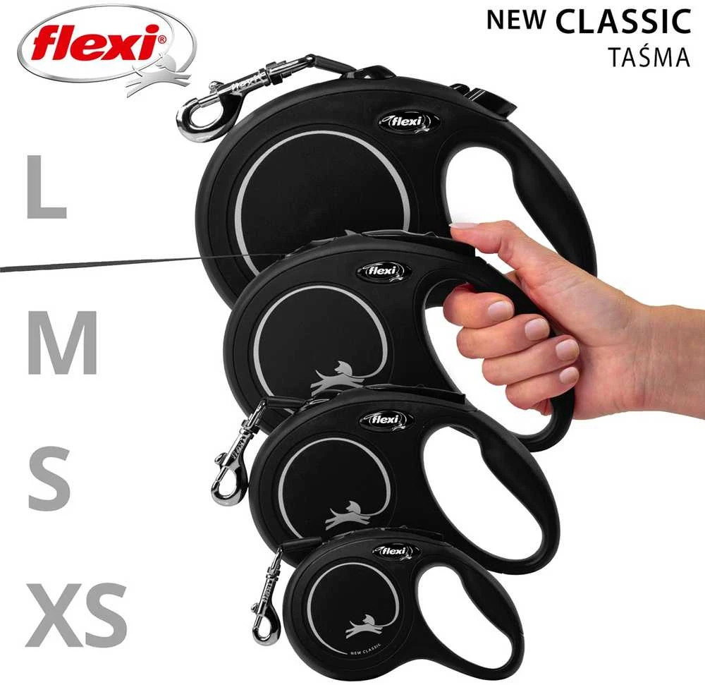 Šunų Pavadėlis - Flexi New Classic Cat XS 3 m Geltona