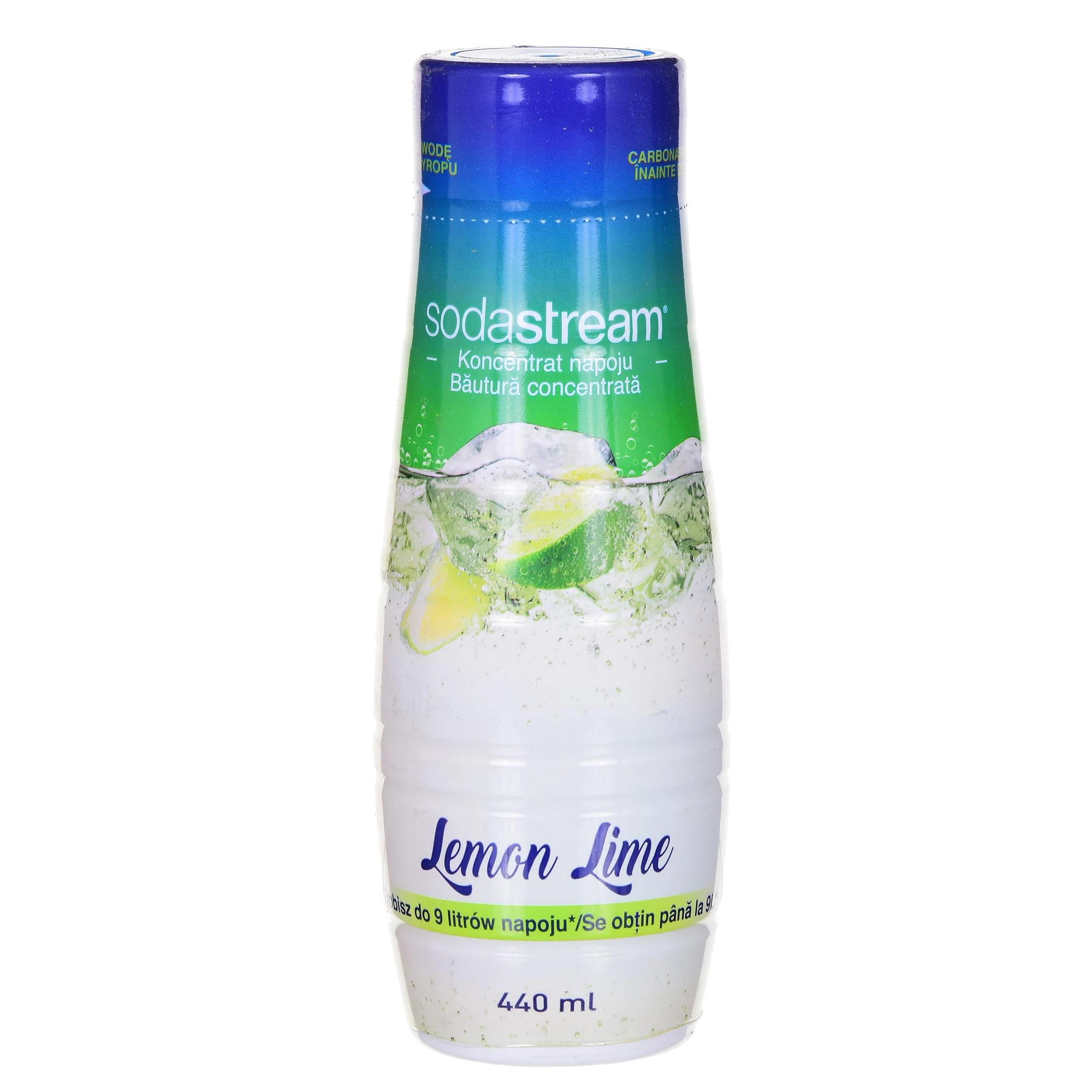 Citrinų ir žaliųjų citrinų skonio SodaStream sirupas, 440 ml