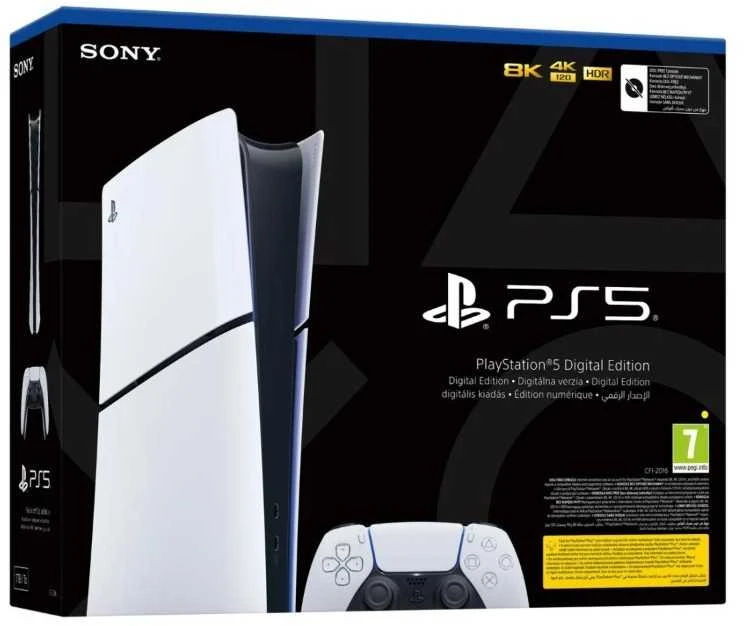Konsolė sony playstation digital slim e-chassis