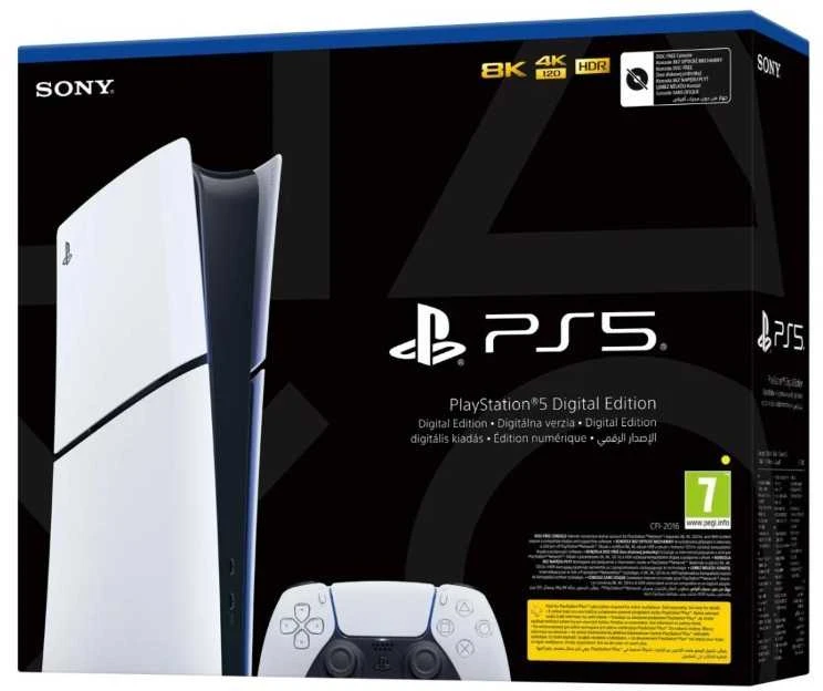 Konsolė sony playstation digital slim e-chassis