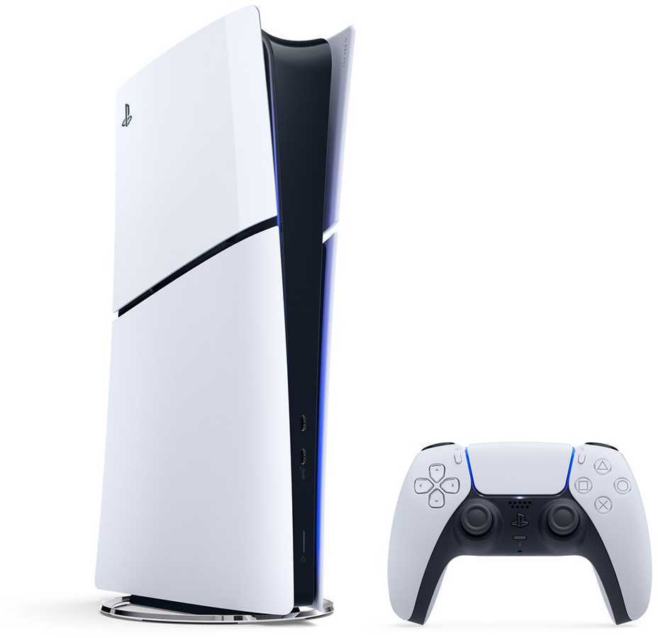 Konsolė Sony PlayStation 5 Digital Slim Edition 1TB SSD Wi-Fi, Balta