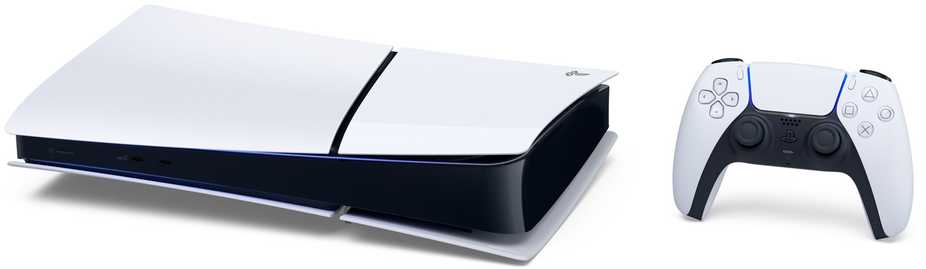 „Sony PlayStation 5 Digital Edition“ 825 GB + „Fortnite Flowering Chaos“ – Baltas