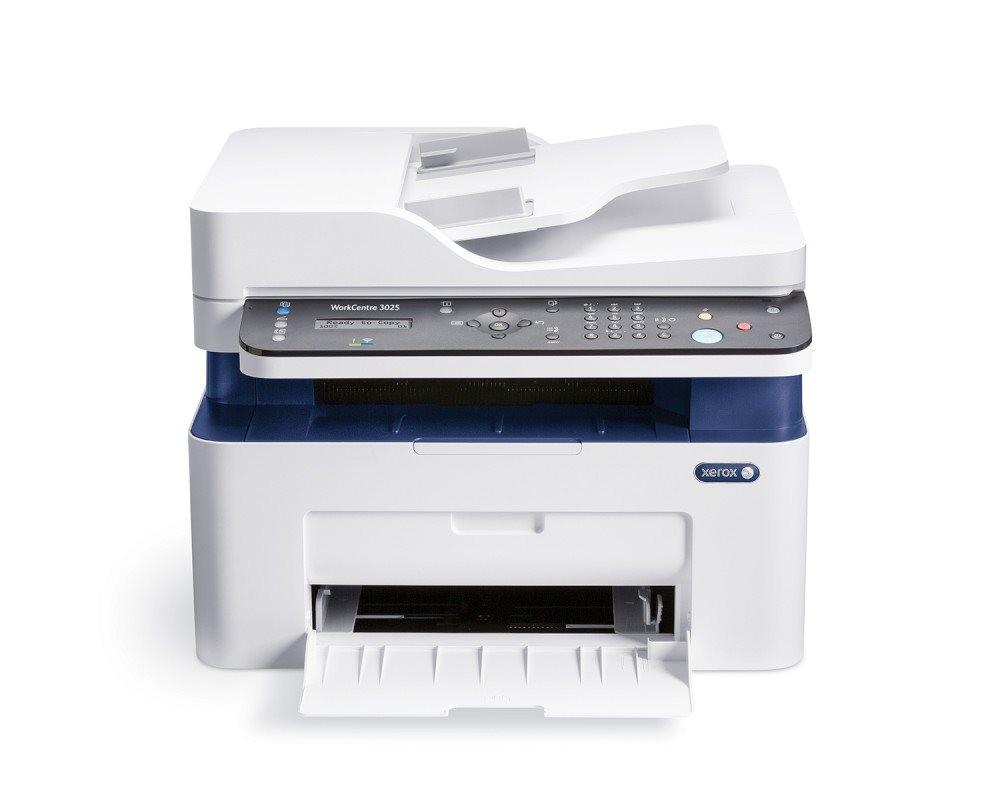 Spausdintuvas Xerox WorkCentre 3025NI, A4, kopijavimas / spausdinimas / nuskaitymas / faksas, ADF, 20 ppm, 15 000 mėn., 128 Mb, 8,5 sek., 150 lapų, USB 2.0, WiFi, Tinklinis