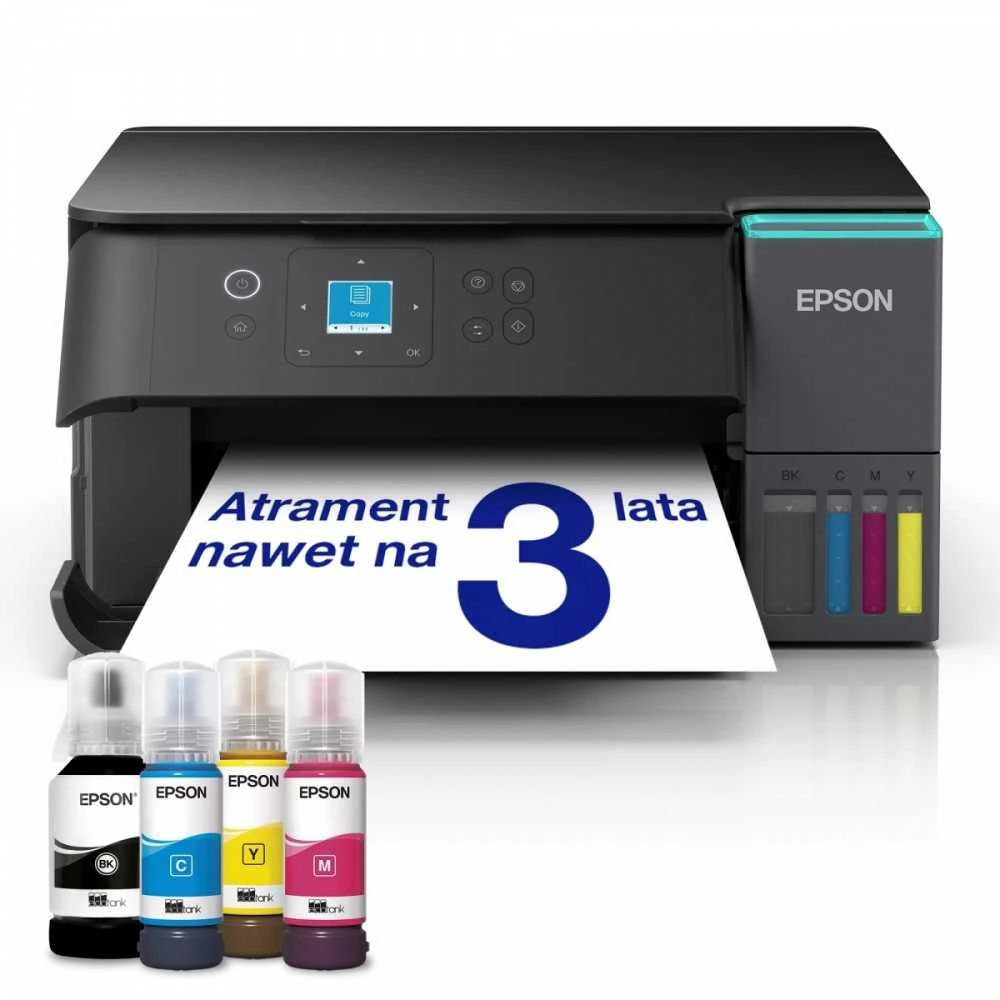 Spausdintuvas Epson | daugiafunkcis įrenginys | EcoTank L4360 | Inkjet | Spalvotas | A4 | Wi-Fi