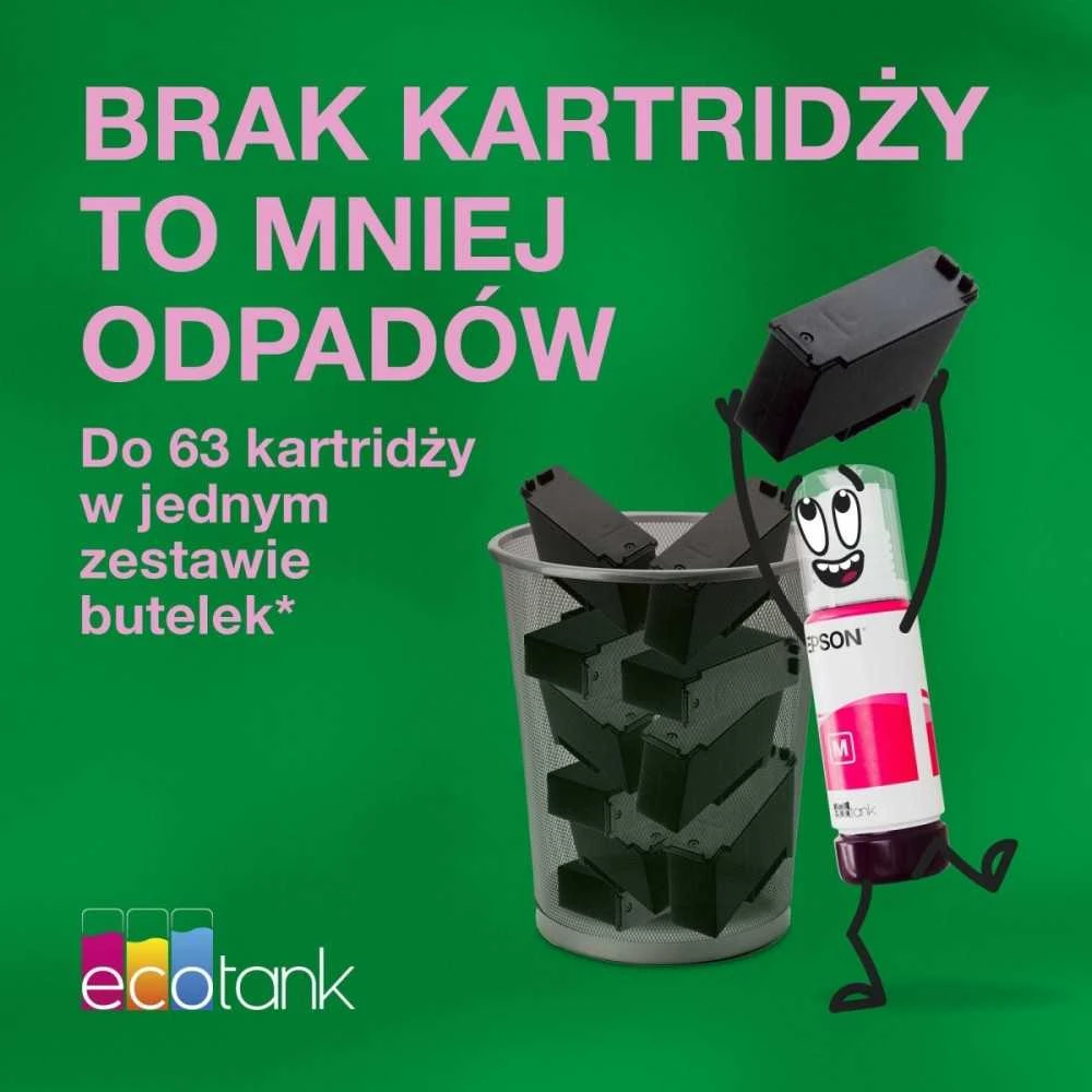 Spausdintuvas Epson | Daugiafunkcinis printers | EcoTank L6360 | Inkjet | Spalvotas | A4 | Wi-Fi | Juodas