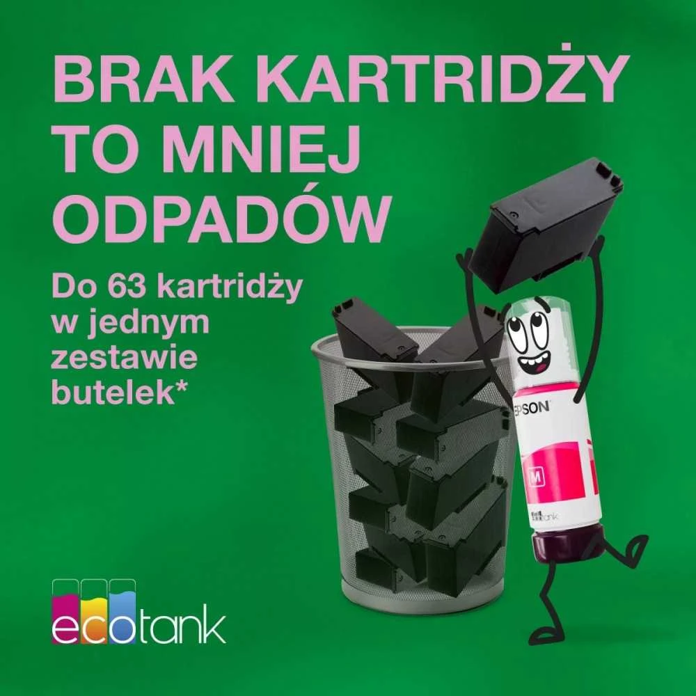 Spausdintuvas Epson | daugiafunkcis įrenginys | EcoTank L4366 | Inkjet | Spalvotas | A4 | Wi-Fi
