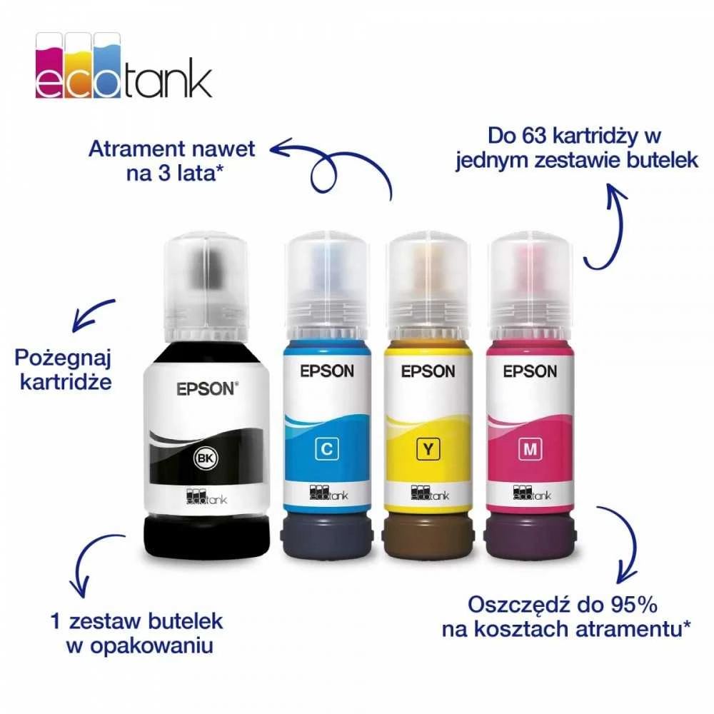 Spausdintuvas Epson | daugiafunkcis įrenginys | EcoTank L4360 | Inkjet | Spalvotas | A4 | Wi-Fi