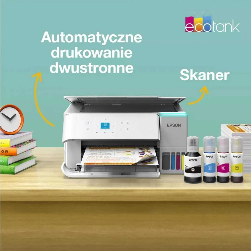 Spausdintuvas Epson | daugiafunkcis įrenginys | EcoTank L4366 | Inkjet | Spalvotas | A4 | Wi-Fi