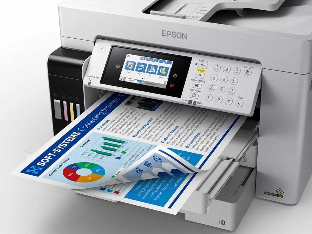 Spausdintuvas Epson | daugiafunkcis įrenginys | EcoTank L15180 | Inkjet | Spalvotas | 4-in-1 | Wi-Fi | Juodas and baltas