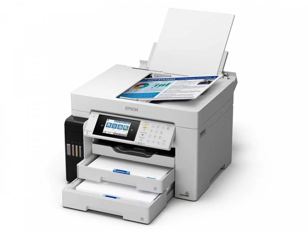 Spausdintuvas Epson | daugiafunkcis įrenginys | EcoTank L15180 | Inkjet | Spalvotas | 4-in-1 | Wi-Fi | Juodas and baltas