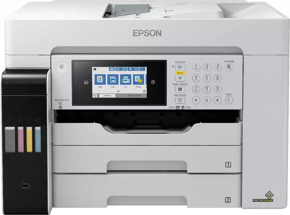 Spausdintuvas Epson | daugiafunkcis įrenginys | EcoTank L15180 | Inkjet | Spalvotas | 4-in-1 | Wi-Fi | Juodas and baltas