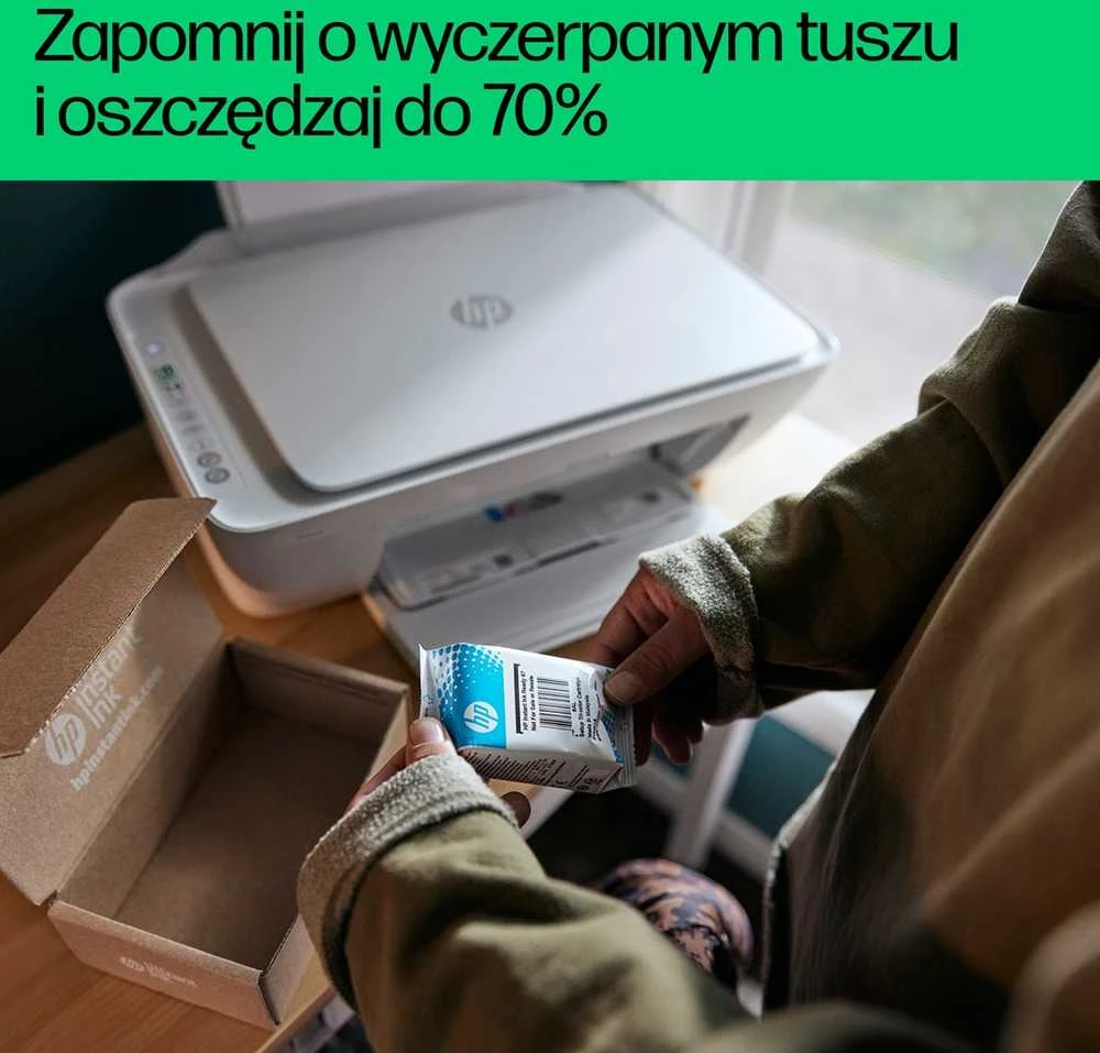 Hewlett Packard (HP) HP Deskjet 2810e daugiafunkcis daugiafunkcis spalvotas rašalinis spausdintuvas, 216 x 297 mm, A4, 7,5 psl./min., spausdina 60 lapų, USB, „Bluetooth“, „Wi-Fi“