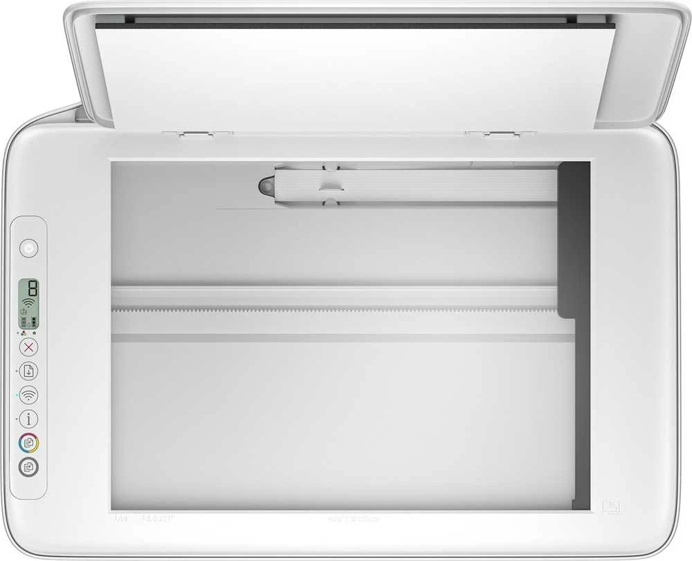 Hewlett Packard (HP) HP Deskjet 2810e daugiafunkcis daugiafunkcis spalvotas rašalinis spausdintuvas, 216 x 297 mm, A4, 7,5 psl./min., spausdina 60 lapų, USB, „Bluetooth“, „Wi-Fi“