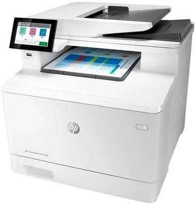 Hewlett Packard (HP) HP Color LaserJet Enterprise MFP M480f AIO All-in-One Spausdintuvas - A4 Color lazerinis, Spausdinti/Kopijuoti/Dual-Side Scan/Faksas, Automatinis dokumentų tiektuvas, Auto-Duplex, LAN, 27ppm, 4800 pages per mėnesį (pakeičia M577f)