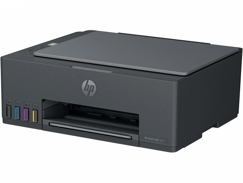 Daugiafunkcis Spausdintuvas - HP Smart Tank 581 Belaidis, Didelio Pajėgumo Rašalo Bakas