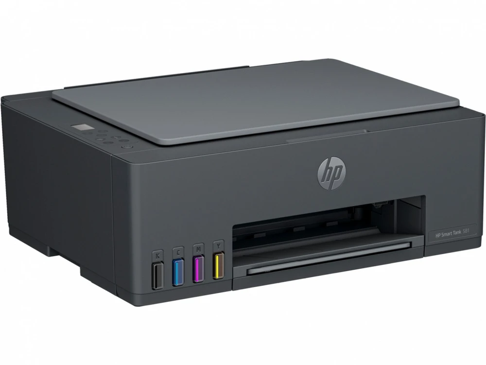 Daugiafunkcis Spausdintuvas - HP Smart Tank 581 Belaidis, Didelio Pajėgumo Rašalo Bakas