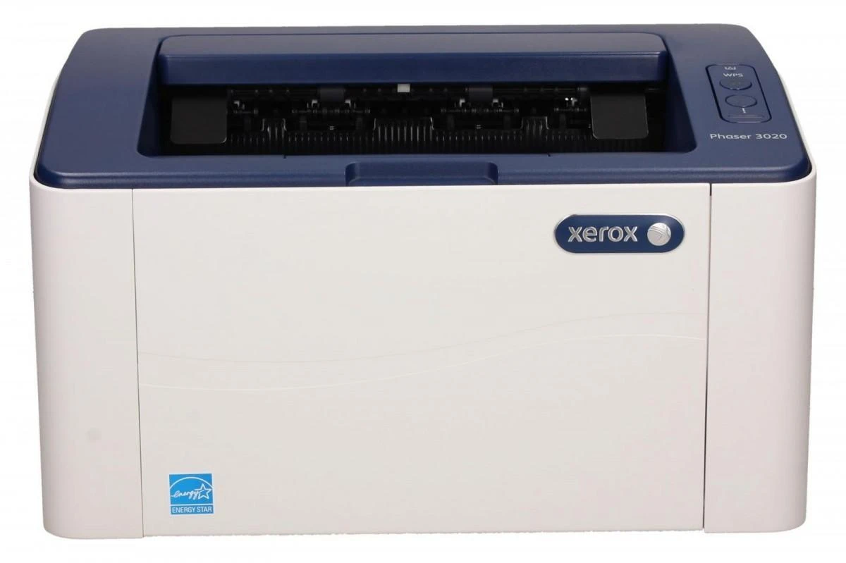 Spausdintuvas „Xerox Phaser 3020BI“, A4, mono lazeris, 20 ppm, 15 000 per mėnesį, 128 Mb, 8,5 sek., 150 lapų, USB 2.0, „WiFi“