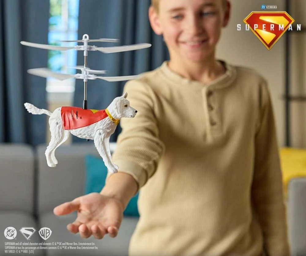 Spin Master SUPERMAN sklandanti figūrėlė Handheld Flying Krypto, 6073191