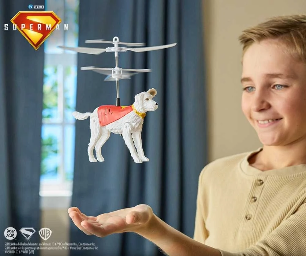 Spin Master SUPERMAN sklandanti figūrėlė Handheld Flying Krypto, 6073191