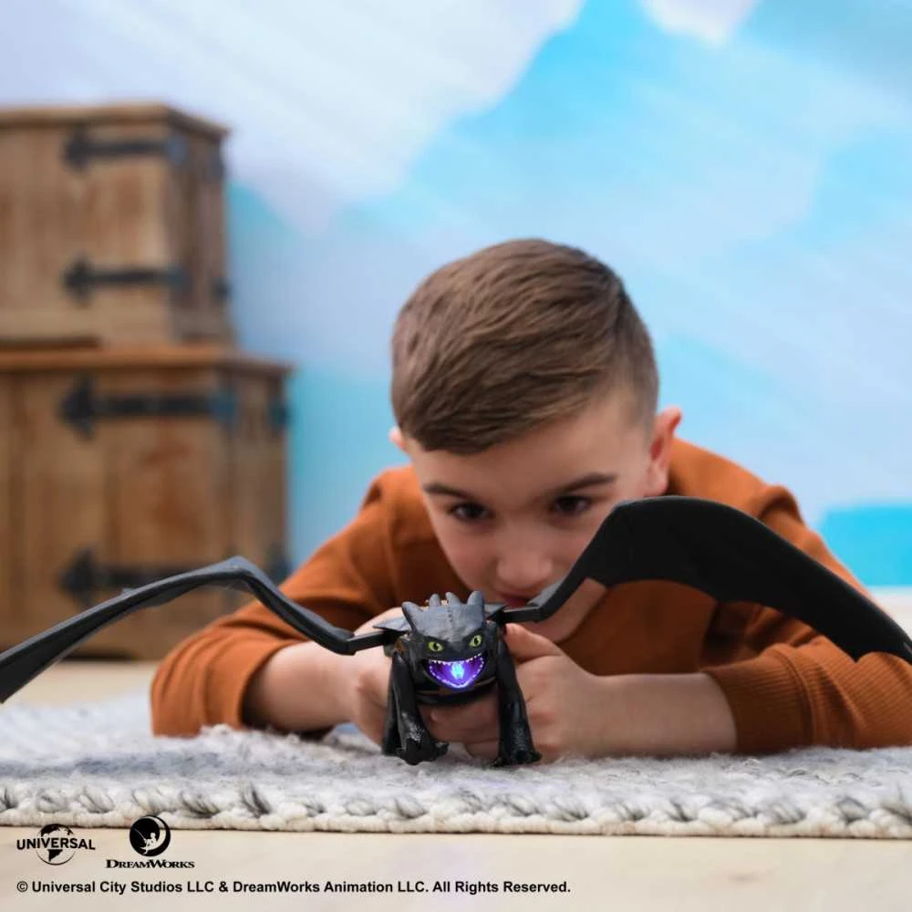 Spin Master DRAGONS Interaktyvus plazma šaudantis slibinas Nakties Įniršis