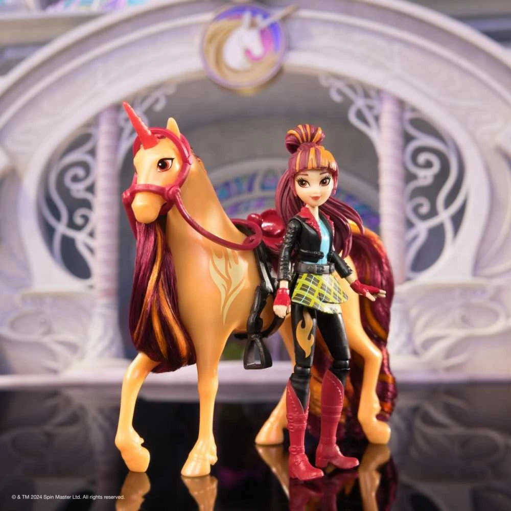Unicorn Academy Lėlė Valentina ir vienaragis Cinder aprašymas - Prekės nuotrauka