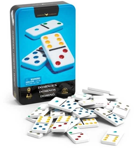 Spin Master Domino žaidimo komplektas skardinėje