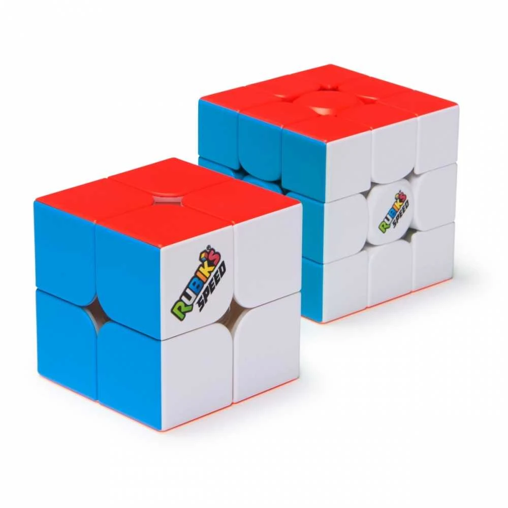 Spin Master Rinkinys 2in1 originalus klasikinis Rubiko kubas Speed Duo 3x3 ir 2x2