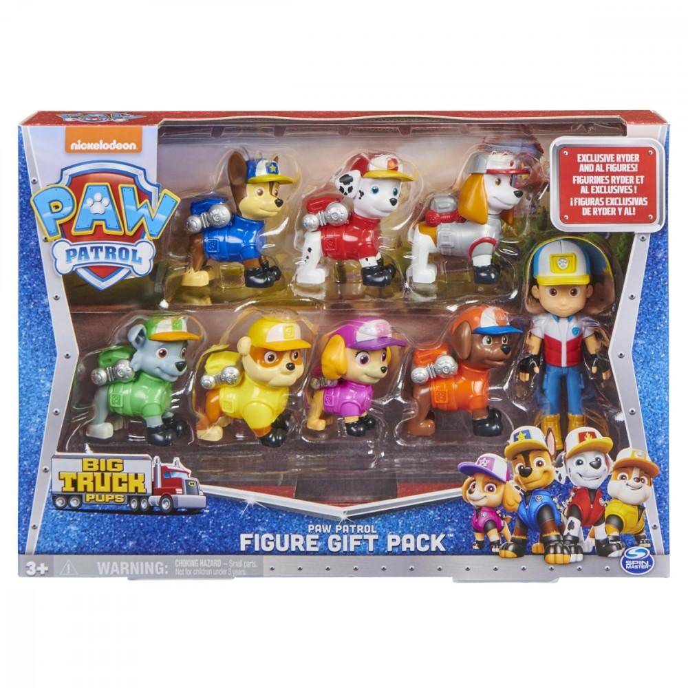 Spin Master PAW PATROL figūrėlių dovanų rinkinys Big Truck, 6066045