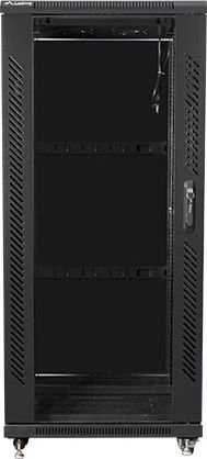 Lanberg szafa stojąca rack 19" 27u 600x600 juoda