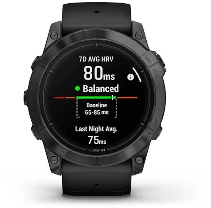 Sportinis laikrodis garmin epix pro gen 2 51mm slate pilka/juoda