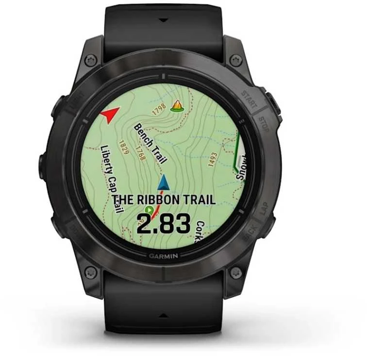 Sportinis laikrodis garmin epix pro gen 2 51mm slate pilka/juoda