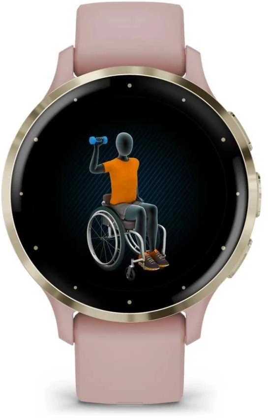 „Garmin Forerunner 965 AMOLED“ sportinis laikrodis, 47 mm, pieniškas kvarcinis