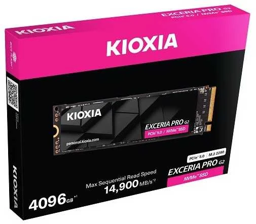 Kioxia Exceria PRO G2 M.2 Pci-e NVMe 2TB