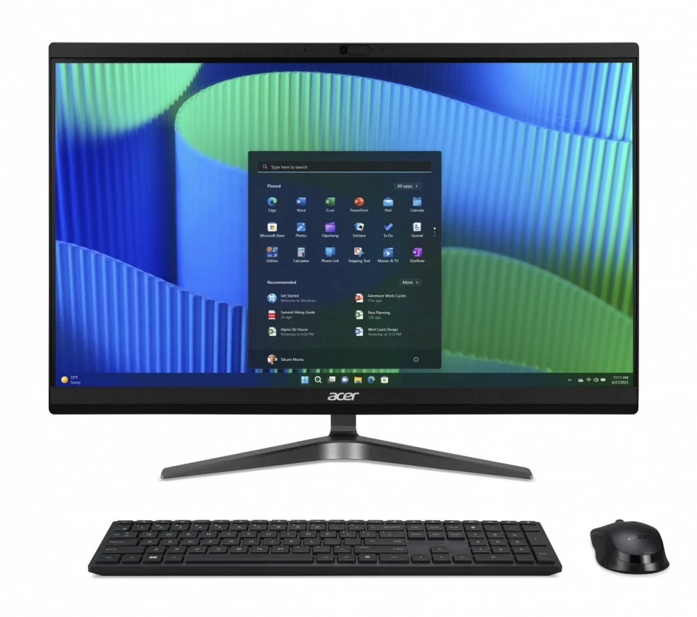 Stacionarus kompiuteris Acer Komputer all in one veriton vero vz2724g i5-14400 8/512/23.8 cala win11 pro