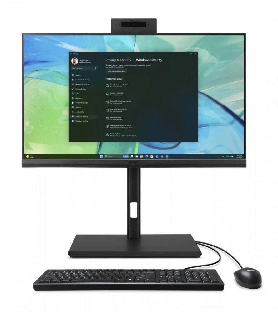 Stacionarus kompiuteris Acer Komputer all in one veriton vero vvz4724 i7-14700 23.8 cala win11 pro