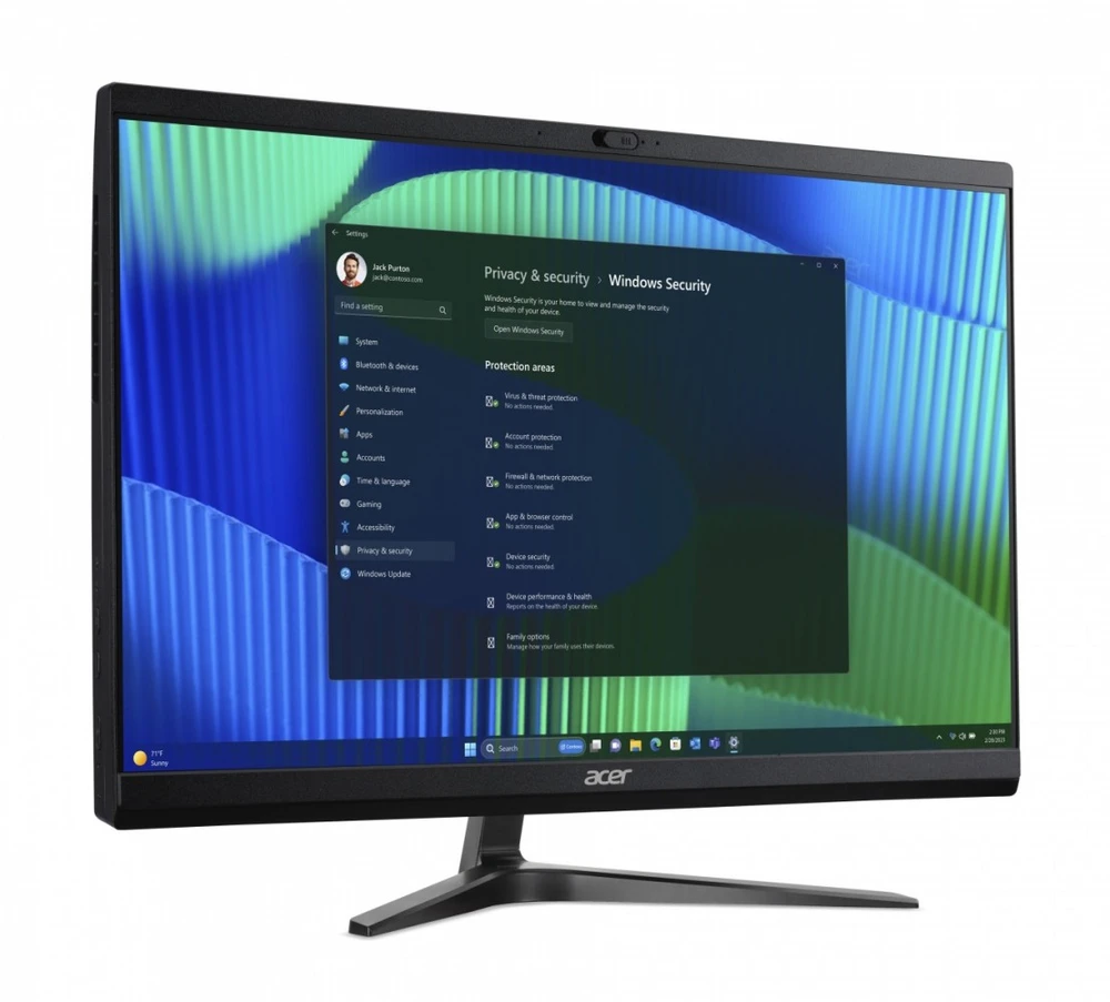 Stacionarus kompiuteris Acer Komputer all in one veriton vero vz2724g i5-14400 8/512/23.8 cala win11 pro