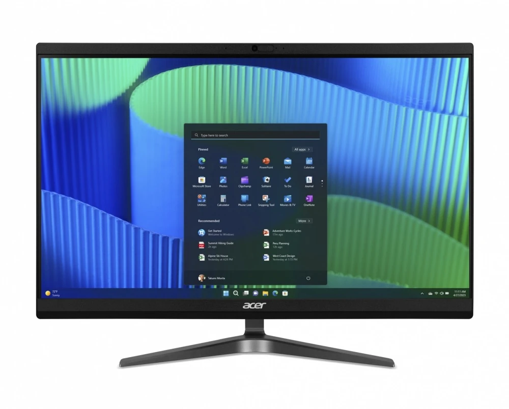 Stacionarus kompiuteris Acer Komputer all in one veriton vero vz2724g i5-14400 8/512/23.8 cala win11 pro