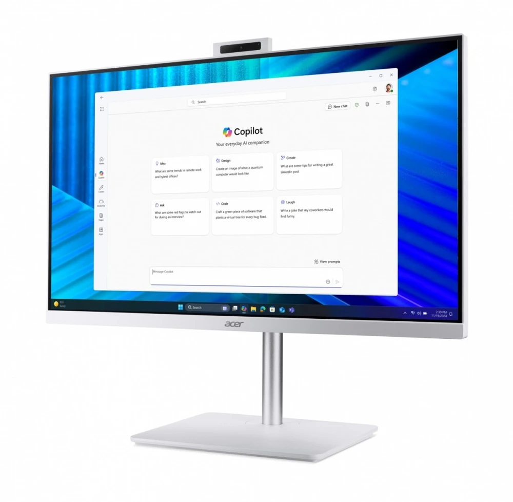 Stacionarus kompiuteris Komputer Acer Komputer All-in-One Veriton 2000 VZ2417G 27 IPS i5-120U/16GB /512GB M2/W11P