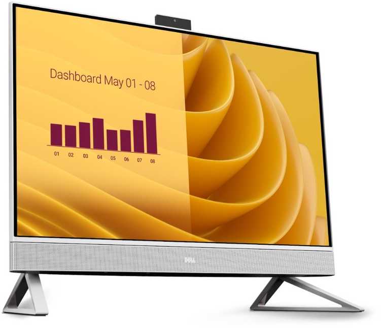 Stacionarus kompiuteris „Dell“ 27" „viskas viename“ kompiuteris EC27250 su „Win11Pro“ pagrindiniu procesoriumi, 7,5 colio procesoriumi, 32 GB procesoriumi, 2 TB procesoriumi, 27.0 FHD procesoriumi, „Intel“ vaizdo plokšte, kamera, belaidis internetas + BT, apšvietimu ir 3 metų „Pro“ palaikymu.