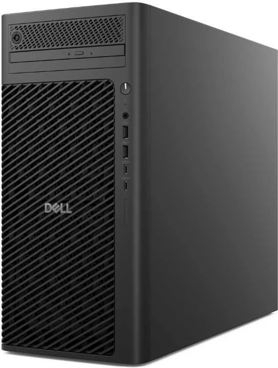 Stacionarus kompiuteris „Dell Pro Max Tower T2 FCT2250“ roboto kompiuterio stotis, „Win11Pro U7 265“ / 32 GB / 1 TB / „Nvidia RTX 2000“ / be „Wi-Fi“ / belaidė klaviatūra ir pelė / 500 W / „VPro“ / 3 metų „Pro“ palaikymas