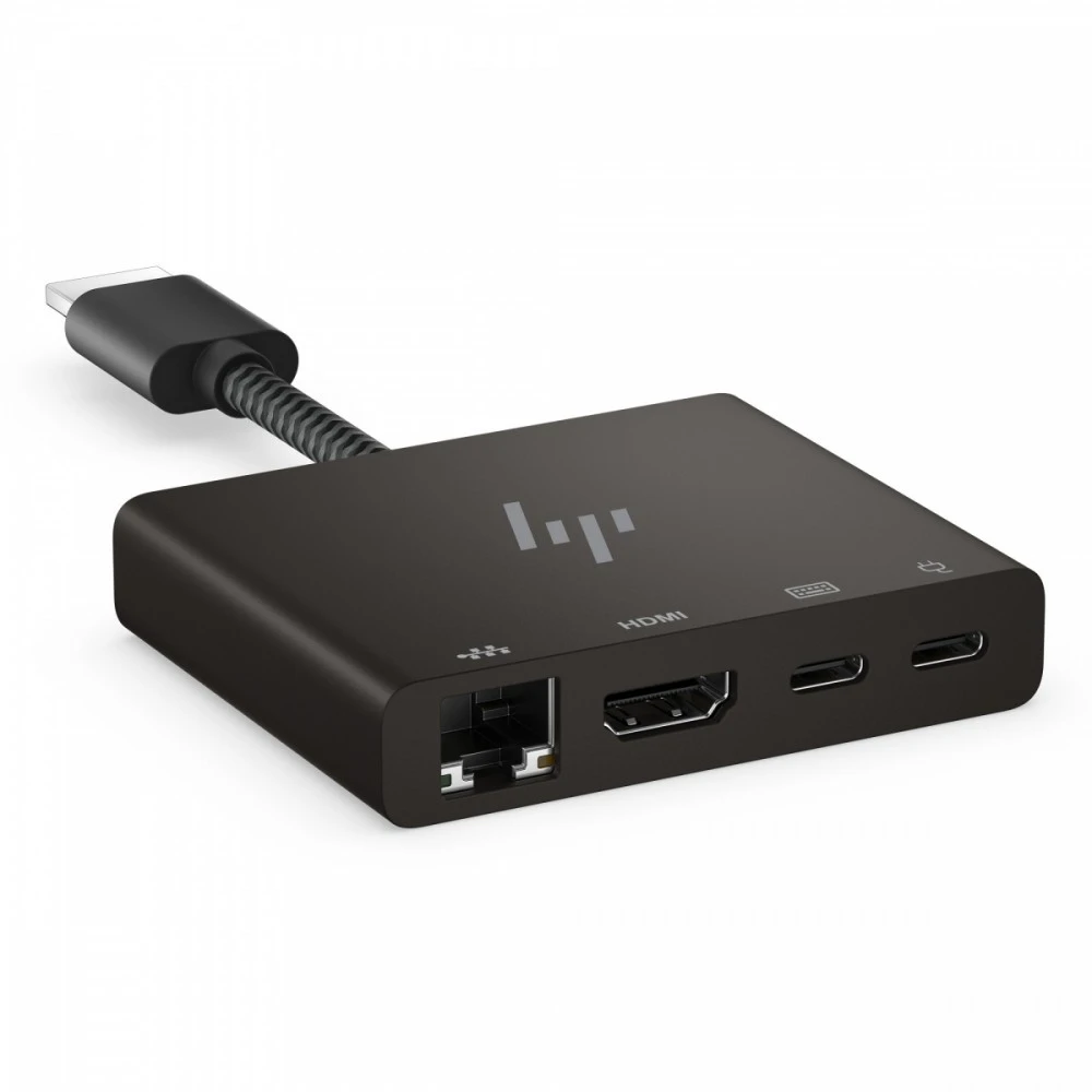 Stacionarus kompiuteris Komputer HP EliteBoard G1a Next Gen AI PC Copilot+ PC PRO 340 16GB DDR5 512GB Windows 11 Pro Juodas (D92F7ET#AKD)