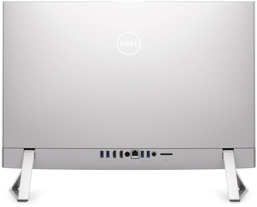 Stacionarus kompiuteris „Dell“ 24 colių „viskas viename“ kompiuteris EC24250, „Win11Pro“, i5-1334U, 16 GB, 512 GB, 23,8 FHD, „Intel UHD“ vaizdo plokštė, kamera, belaidis internetas ir BT, 3 metų „an + BT“ palaikymas.
