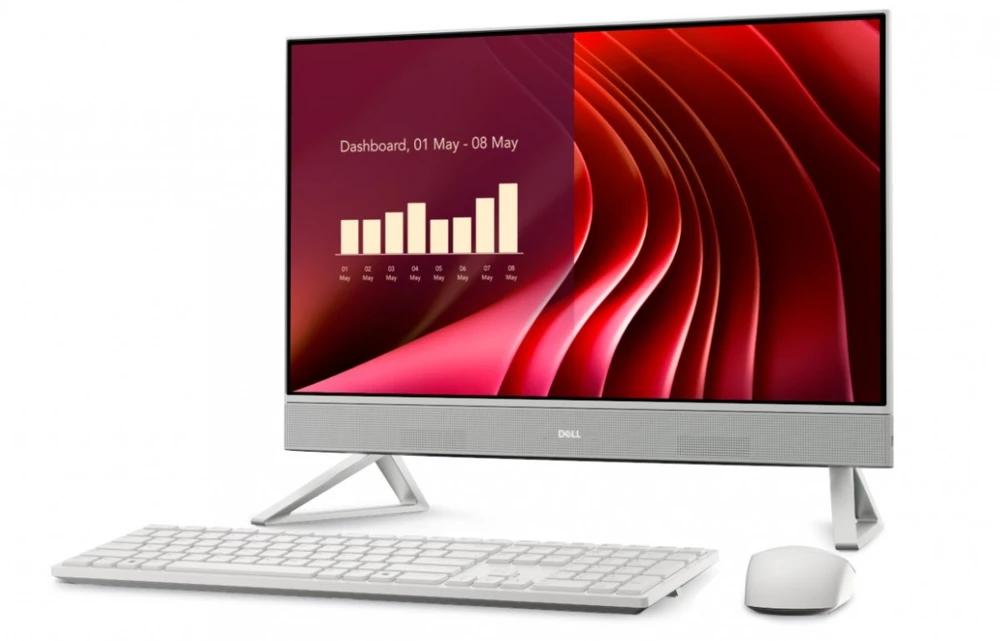 Stacionarus kompiuteris Kompiuteris Dell 24 All-in-One EC24250 Win11Pro i5-1334U/16GB/1TB/23.8 FHD/Intel UHD Graphics/Cam/WLAN+BT/3Y ProSupport